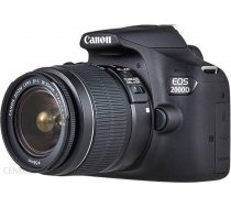 Canon EOS 2000D 18-55 IS + LP-E10 EU26 Black 2728C010 ( 2728C010 2728C010 2728C010 ) Spoguļkamera SLR