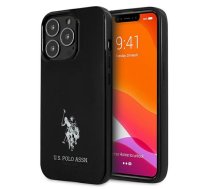 US Polo USHCP13LUMHK Back Case Aizmugurējais Apvalks Telefonam Apple iPhone 13 / 13 Pro Melns ( USHCP13LUMHK USHCP13LUMHK ) maciņš  apvalks mobilajam telefonam