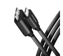 AXAGON BUMM3-CM10AB Kabel Micro-B USB auf USB-C 3.2 Gen 1 schwarz - 1m ( BUMM3 CM10AB ) kabelis video audio