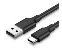 UGREEN nickel USB-C cable 0 25m black ( 6957303861149 60114 6957303861149 ) USB kabelis