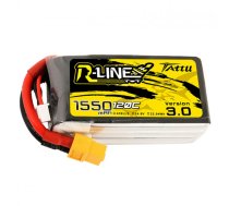 1550mAh 14.8V 120C TATTU R-Line Gens Ace XT60 ( TAA15504S12X6 TAA15504S12X6 )