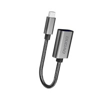 Dudao adapter cable OTG USB 2.0 to USB Type C gray (L15T) ( 6970379618370 6970379618370 L15T ) USB kabelis