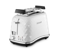 DELONGHI Brillante Toaster CTJ 2103.W 900W  Crum tray  Defrost  White ( CTJ2103.W CTJ2103.W CTJ2103.W ) Virtuves kombains