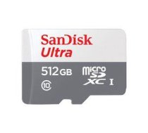 SanDisk Ultra microSDXC 512GB Android 100MB/s UHS-I ( SDSQUNR 512G GN3MN SDSQUNR-512G-GN3MNW ) atmiņas karte