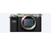 Sony Alpha A7C Full-frame Mirrorless Interchangeable Lens Camera  Body  Silver ( ILCE7CS.CEC ILCE7CS.CEC ILCE7CS.CEC ) Spoguļkamera SLR