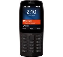 Nokia 210 Black  2.4   TFT  240 x 320 pixels  16 MB  Dual SIM  Bluetooth  3.0  USB version microUSB  Main camera 0.3 MP  1020 mAh 6438409029 ( MT_210DS black MT_210DS black MT_210DS BLACK ) Mobilais Telefons
