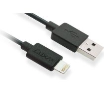 LUXA2 cable Lightning M Fi 1m black ( PO APP PCL1BK 00 ) aksesuārs