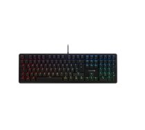 CHERRY G80-3000N RGB mit Nummernblock (kabelgebunden schwarz) ( G80 3838LWBDE 2 G803838LWBDE2 ) klaviatūra