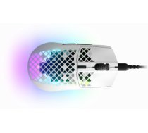 SteelSeries Gaming Mouse Aerox 3 (2022 Edition) Optical RGB LED light Snow Wired ( 5707119043212 STEEL 62603 346643 GAMO-1013 ) Datora pele
