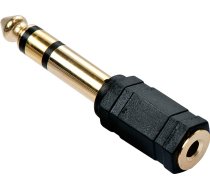 Adapter AV Lindy Jack 3.5mm - Jack 6.3mm czarny (35620) 35620 (4002888356206) ( JOINEDIT26396413 )