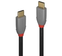 Lindy USB 3.1 Kabel Typ C/C 5A PD Anthra Line M/M 1.5m ( 36902 36902 36902 ) USB kabelis