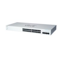 Cisco CBS220-24T-4G Managed L2 Gigabit Ethernet (10/100/1000) Power over Ethernet (PoE) 1U White ( CBS220 24T 4G EU CBS220 24T 4G EU CBS220 24T 4G EU ) komutators
