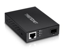 TrendNET Gigabit PoE PD SFP Fiber Media Converter 710931504743 TFC-PGSFP ( TFC PGSFP ) komutators