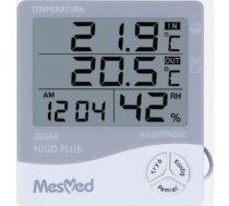 Mesmed Hygrometer MM-778 Higo Plus with a thermometer and clock function ( 5904617465625 1_798275 ) barometrs  termometrs