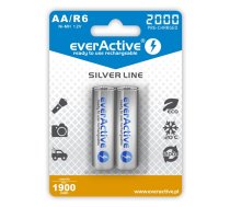 everActive Ni-MH R6 AA 2000 mAh Silver Line - 2 pieces ( EVHRL6 2000 EVHRL6 2000 ) Baterija