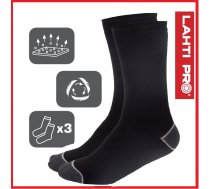 LahtiPro Zekes melnas biezas izm.39-42 3pari ( 5903755053695 L3090239 )