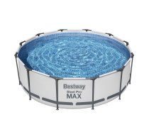 BestWay Pool Steel Pro MAX Pool Set Round 366x100 cm ( 6942138982435 56418 Bestway-56418 ) Baseins