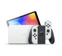 Nintendo Switch OLED white 045496453435 ( 10007454 10007454 10007454 210301 ) spēļu konsole