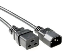 MicroConnect Power Cord C19-C14 0.5m Black Extension Cable 10A/250V 5706998906847 ( PE0191405 PE0191405 PE0191405 )