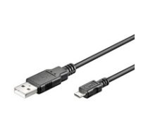 Goobay 93920 USB 2.0 Hi-Speed cable 3 m Black ( 4040849939204 ) USB kabelis