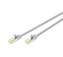 DIGITUS - Patch-Kabel - RJ-45 (M) bis RJ-45 (M) - 7 m - SFTP - CAT 6a - geschirmt  halogenfrei  geformt  ohne Haken - Grau 4016032464693 ( DK 1644 A 070CL DK 1644 A 070CL DK 1644 A 070CL ) tīkla kabelis