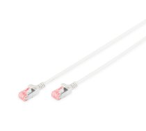 DIGITUS CAT 6 U/FTP Slim Patchkabel 2m grau ( DK 1624 020S 543626 ) tīkla kabelis