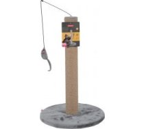 Zolux Cat scratching post with toy 63 cm - grey ( 504049GRI 504049GRI 504049GRI ) piederumi kaķiem