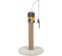 Zolux Cat scratching post with toy 63 cm - beige ( 504049BEI 504049BEI 504049BEI ) piederumi kaķiem