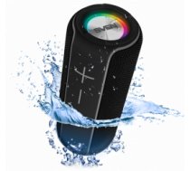 Speaker SVEN PS-285 black (20W Waterproof (IPx7) TWS Bluetooth FM USB microSD 3000mA*h) SV-020873 ( PS 285 ) pārnēsājamais skaļrunis