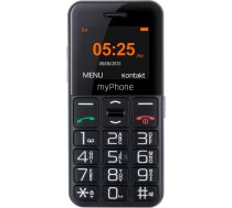 MyPhone HALO Easy black ( 5902052866632 Easy MY-HALOEASY/BLACK TEL000347 T-MLX08894 ) Mobilais Telefons