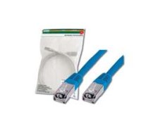 DIGITUS Premium - Patch-Kabel - RJ-45 (M) - RJ-45 (M) - 2 0m - SFTP - CAT 5e - mit Knickschutz - Blau (DK-1531-020/B) 4016032213802 ( DK 1531 020/B DK 1531 020/B ) tīkla kabelis