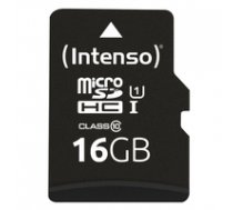 Intenso microSDHC 16GB Class 10 UHS-I U1 Performance ( 3424470 3424470 3424470 ) atmiņas karte