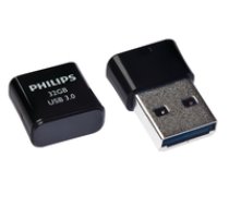 Philips USB 3.0             32GB Pico Edition Black ( FM32FD90B/00 FM32FD90B/00 FM32FD90B/00 ) USB Flash atmiņa