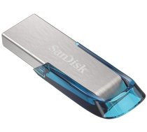 SanDisk Cruzer Ultra Flair 128GB USB 3.0 Blue    SDCZ73-128G-G46B ( SDCZ73 128G G46B SDCZ73 128G G46B SDCZ73 128G G46B ) USB Flash atmiņa