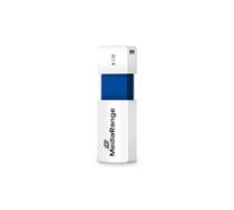 USB-Stick 8GB MediaRange USB 2.0 Slider blue ( MR971 ) USB Flash atmiņa