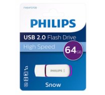 Philips USB 2.0 64GB Snow Edition Purple ( FM64FD70B/00 ) USB Flash atmiņa