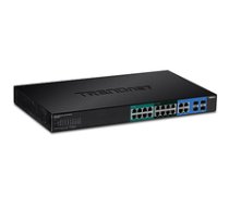 TrendNET 20-Port Gigabit PoE Switch Web Smart Ultra 710931161281 TPE-204US ( TPE 204US TPE 204US TPE 204US ) komutators