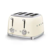 Toster Smeg Toster na 4 kromki kremowy Smeg TSF03CREU ( TSF03CREU 8017709263348 ) Tosteris