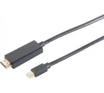 Kabel DisplayPort Mini - HDMI 2m czarny (10-53035) 10-53035 (4017538106674) ( JOINEDIT30894855 ) kabelis video  audio