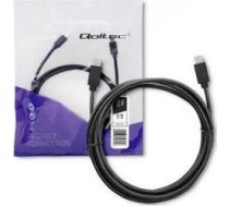 QOLTEC 52345 USB 2.0 cable type C male ( 5901878523453 ) USB kabelis