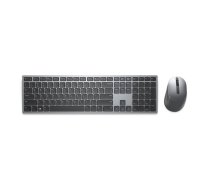 Dell Premier Multi-Device KM7321W - keyboard and mouse set - AZERTY - French - titan gray ( KM7321WGY FR ) klaviatūra