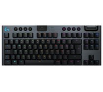 LOGITECH G915 TKL Tenkeyless LIGHTSPEED Wireless RGB Mechanical Gaming Keyboard - CARBON - PAN - 2.4GHZ/BT - NORDIC - TACTILE SWITCH ( 920 009500 5099206088795 ) klaviatūra