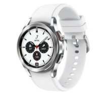 Samsung Galaxy Watch4 Classic - 42 mm - silber - intelligente Uhr mit Ridge Sport Band - Flouroelastomer - white - Anzeige 3.04 cm (1.2) - 1 ( SM R880NZSAEUB SM R880NZSAEUB SM R880NZSAEUB ) Viedais pulkstenis  smartwatch