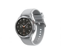 Samsung Galaxy Watch4 Classic - 46 mm - silber - intelligente Uhr mit Ridge Sport Band - Flouroelastomer - Silber - Anzeige 3 46 cm (1.4) - ( SM R890NZSAEUE SM R890NZSAEUE SM R890NZSAEUE ) Viedais pulkstenis  smartwatch