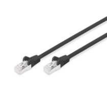 DIGITUS - Patch-Kabel - RJ-45 (M) bis RJ-45 (M) - 10 0m - SFTP PiMF - CAT 6 - halogenfrei geformt ohne Haken - Schwarz (DB-160144-100-S) ( DB 160144 100 S 4016032384076 ) tīkla kabelis