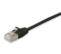 Equip Patchkabel Cat6A  F/FTP 2xRJ45  0.25m sw    Slim  LSZH ( 606122 606122 606122 ) tīkla kabelis