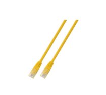 EFB RJ45 Patchkabel U/UTP Cat.6 PVC CCA 3m gelb ( K8100GE.3 ) tīkla kabelis