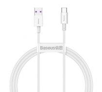 CABLE USB TO USB-C 1M/WHITE CATYS-02 BASEUS ( CATYS 02 CATYS 02 ) USB kabelis