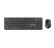 Trust TKM 350 kabellose Tastatur Maus Combo (mit praktischem USB-Empfanger) ( 24011 ) klaviatūra