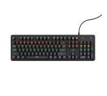 Trust Gaming-Tastatur GXT 863 Mazz (Hintergrundbeleuchtung RGB  USB) ( 24201 24201 ) klaviatūra